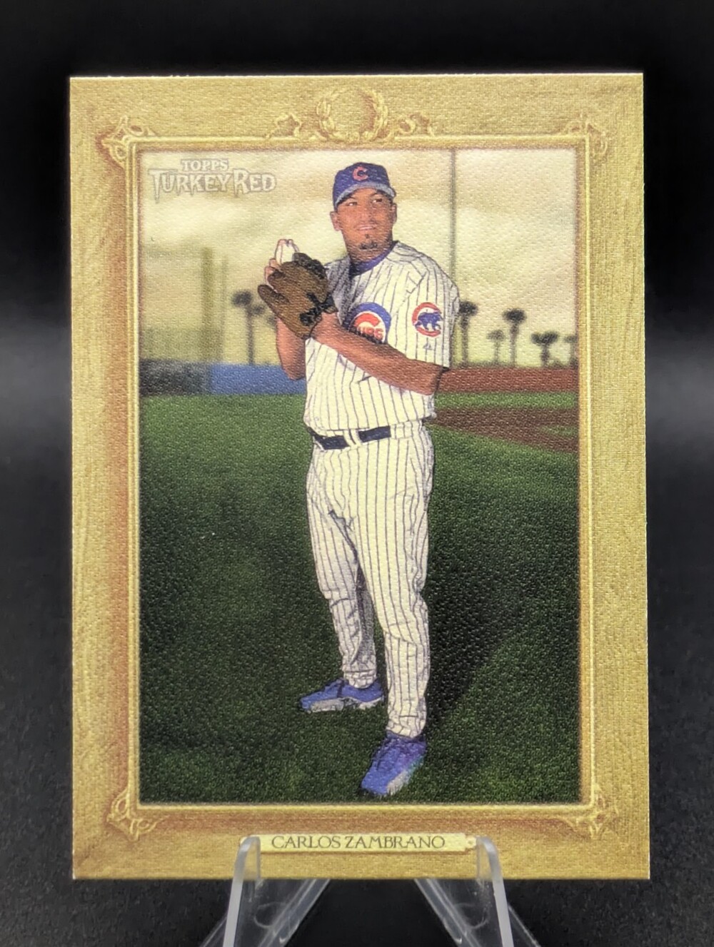 2007 Topps Turkey Red SP Carlos Zambrano #N-63 Chicago Cubs Short Print